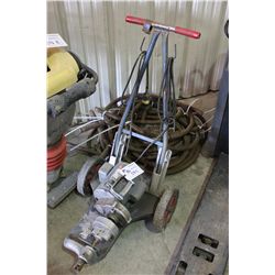 SEWER & DRAIN CLEANING MACHINE WITH CLEANING COILS