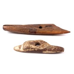 Northwest Coast Fossilized Ivory Harpoon Points