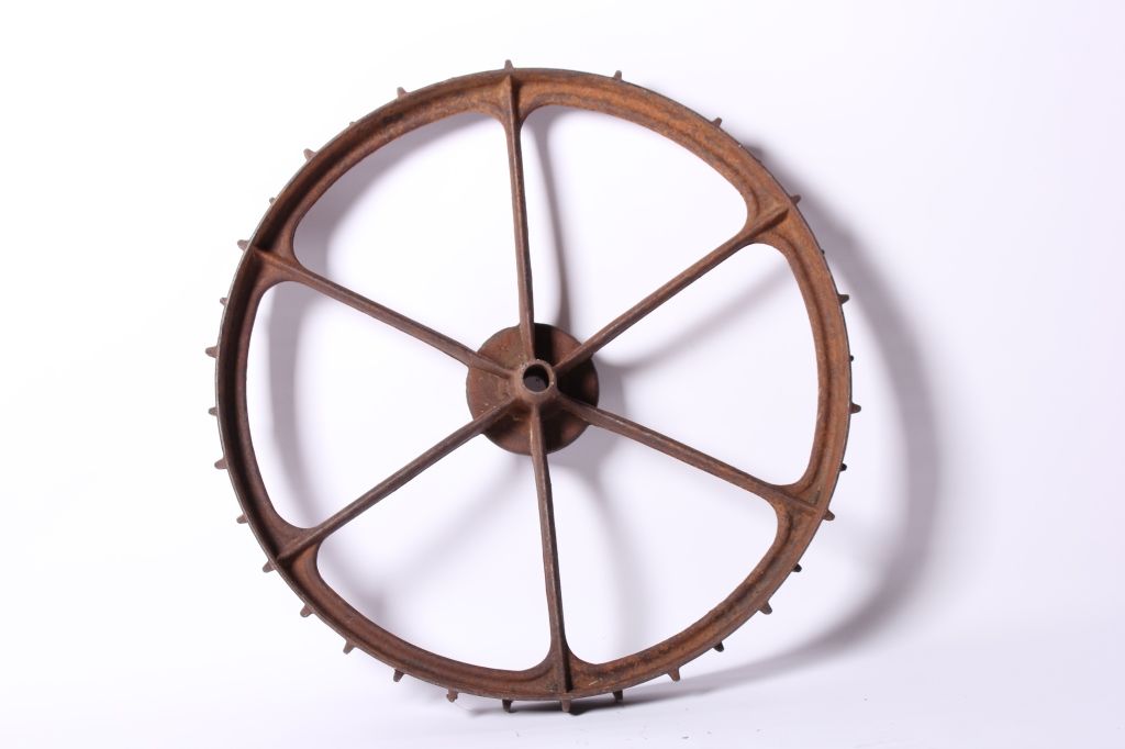 Antique Tractor Cast Iron Wheel