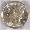 Image 2 : 1942-D MERCURY DIME, PCGS MS-64 FB