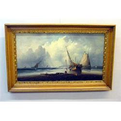 FRAMED OIL ON CANVAS