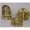 Image 1 : THREE PIECES OF BRASS