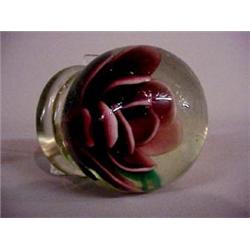 GLASS PAPERWEIGHT