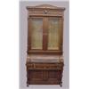 Image 1 : VICTORIAN TWO-PIECE CYLINDER SECRETARY