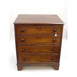 ENGLISH CHIPPENDALE STYLE COMMODE