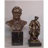 Image 1 : TWO BRONZE STATUES