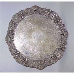 ORNATE ENGLISH COMMEMORATIVE TRAY