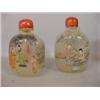 Image 1 : TWO OVERSIZE ORIENTAL SNUFF JARS