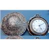 Image 1 : SILVER OPEN FACE POCKET WATCH NESTED INSIDE 3 CASES