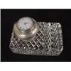 Image 1 : CUT GLASS INKWELL