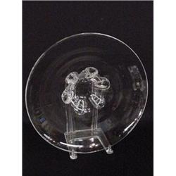 STEUBEN CRYSTAL CONSOLE BOWL
