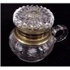 Image 1 : UNUSUAL GLASS INKWELL