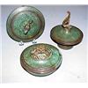 Image 1 : THREE ARTS AND CRAFTS COVERED DISHES