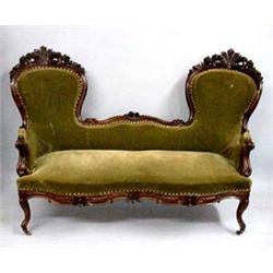 ORNATE VICTORIAN ROCOCO SOFA
