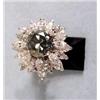 Image 1 : PLATINUM DIAMOND COCKTAIL RING