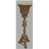 Image 1 : ROCOCO GESSOED WOODEN PEDESTAL JARDINIERE