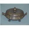 Image 1 : EUROPEAN PEWTER COVERED TUREEN WITH PUTTI HANDLES