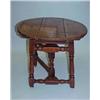 Image 1 : SMALL GATE LEG TILT TOP CRICKET TABLE