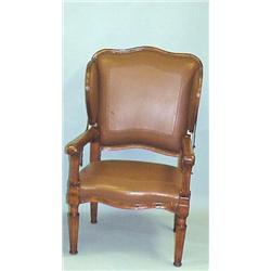 LOUIS XVI STYLE MORRIS WING CHAIR