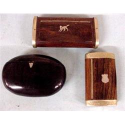 THREE SNUFFBOXES