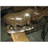 Image 2 : SET OF 4 AFRICAN CARVED SHONA SPRING STONE CARVED RHINOCEROS'