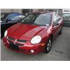 Image 1 : 2004 DODGE SX 2.0 SPORT, 4D SDN, RED, VIN# 1B3ES56C04D531309