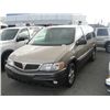 Image 1 : 2004 PONTIAC MONTANA, VAN, BROWN, VIN # 1GMDX03E14D173041