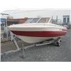 Image 1 : 17' LARSON SPORT BOAT WITH INBOARD MOTOR AND TRAILER *NO PAPERS FOR BOAT OR TRAILER*