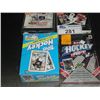 Image 1 : 4 BOXES OF NHL COLLECTORS TRADING CARDS; 3 FACTORY SEALED BOXES, ONE WITH ALL PACKAGES SEALED