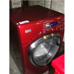 GE PROFILE FRONT LOAD WASHING MACHINE - RED - STORE RETURNED APPLIANCE