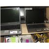 Image 1 : SHELF LOT OF 4 LAPTOP COMPUTERS; 2 TOSHIBA, AND 2 HP