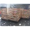 Image 1 : 6 WOODEN PALLET CRATES