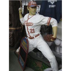 Life Size Texas Baseball Player
