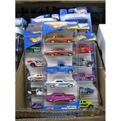 7x 5 Pack Hot Wheel Sets