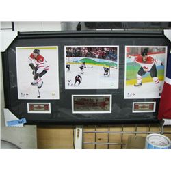 Sydney Crosby Triple Photoframe 2010 Olympic