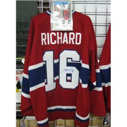 Henri Richard Jersey (Autographed)