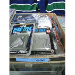 Box of Star Trek Collectibles