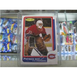 Patrick Roy High Grade OPC Rookie Card