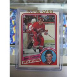 Steve Yzerman High Grade OPC Rookie Card