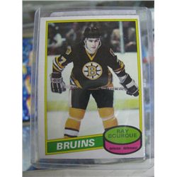 Ray Bourque OPC Rookie Card