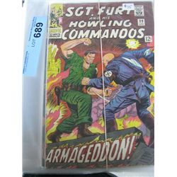 Lot of 6 Sgt. Furty Comics Silver Age