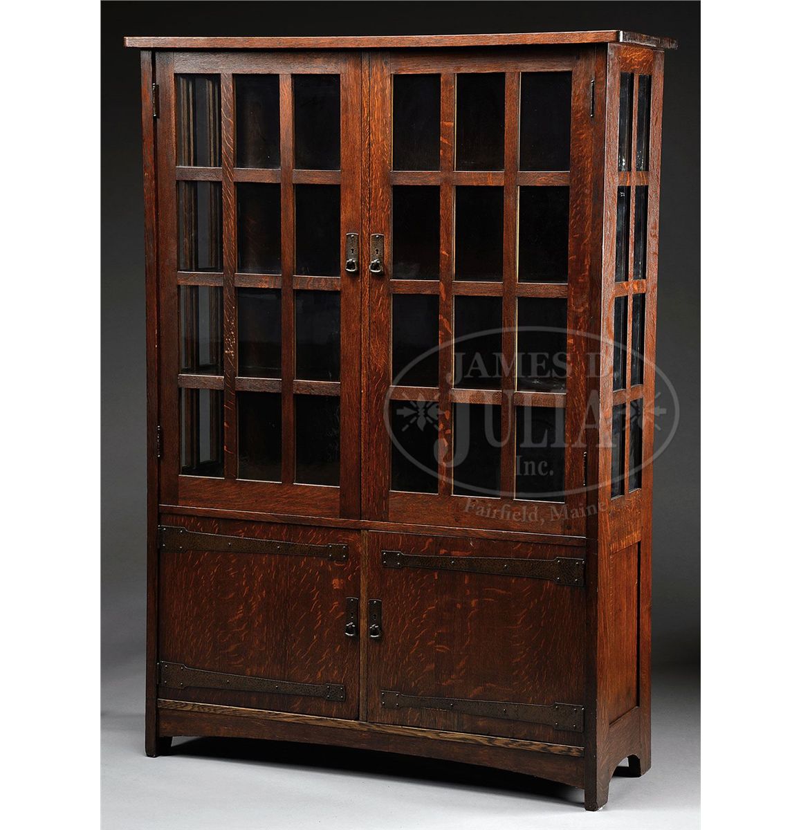 L Jg Stickley Double Door China Cabinet