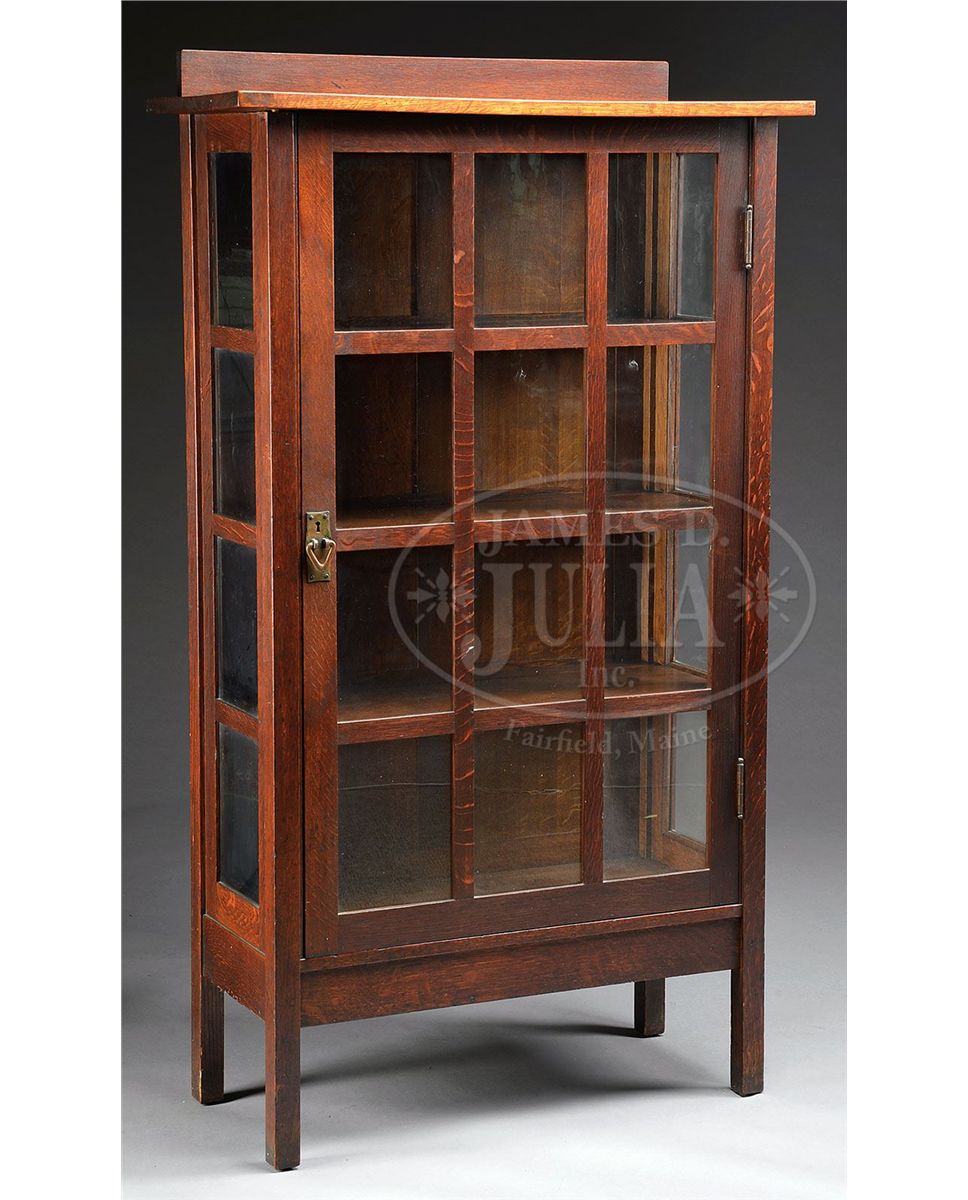 Gustav Stickley China Cabinet