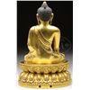 Image 2 : SINO TIBETAN GILT BRONZE FIGURE.