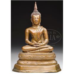 BRONZE BUDDHA.