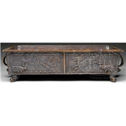 BRONZE PLANTER.