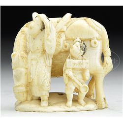 IVORY NETSUKE.
