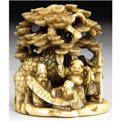 IVORY NETSUKE.
