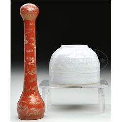 TWO PORCELAIN WORKS.