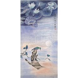THREE HANGING SCROLLS.